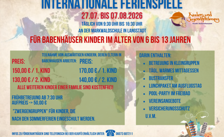 Internationale Ferienspiele